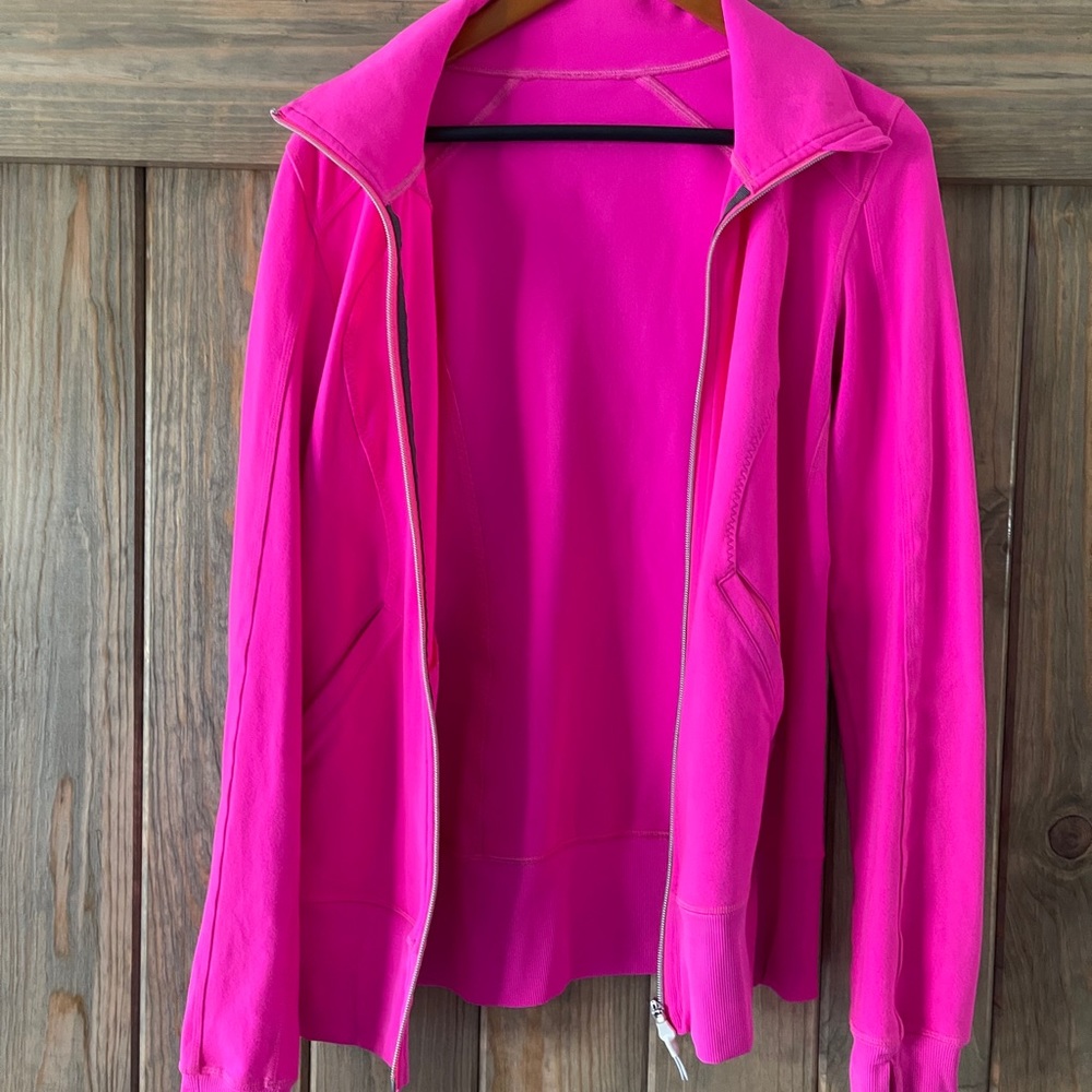 Lululemon hot pink jacket